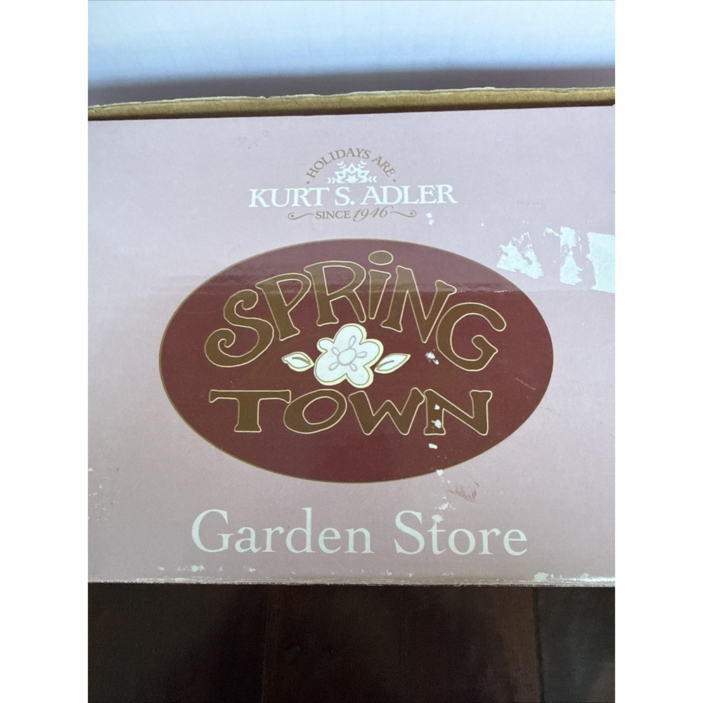 Kurt‎ Adler Spring Floral Garden Store Easter Lighted House Home Decor READ - Picture 11 of 16